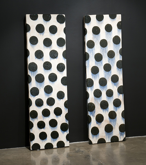 Wall Slab Pair - Jun Kaneko