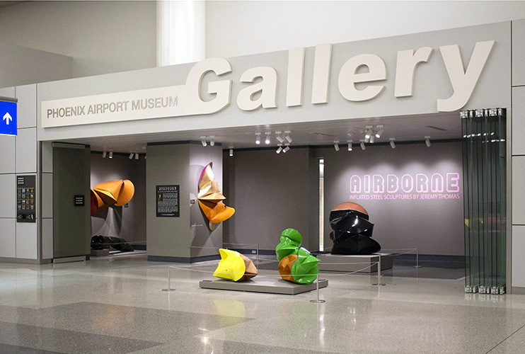 Phoenix Airport Museum Jeremy Thomas Sculptures